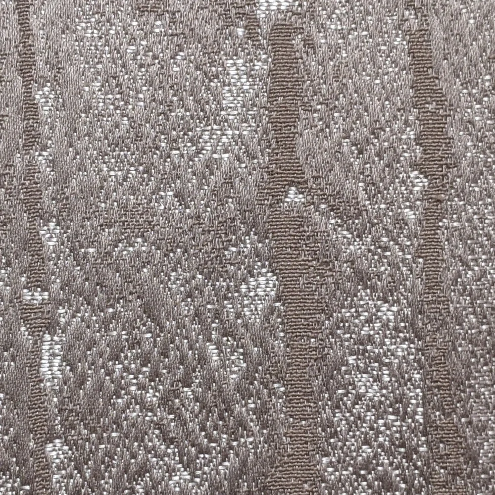 Michael Aram Silver Beige Velvet Curtain Panels